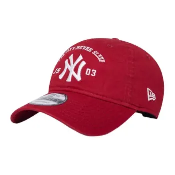 New Era Cotton Baseball Caps Unisex Red