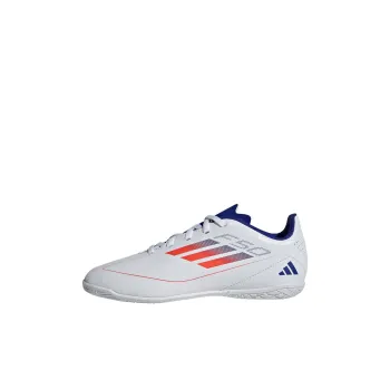 Adidas F50 Non-slip Lightweight Low-Top Kids' Soccer Shoes White Blue Orange Kids'