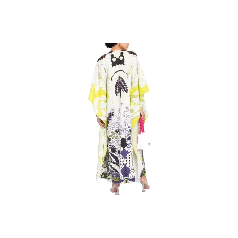 Valentino SS22 Short-Sleeved Dresses Women's Yellow-2