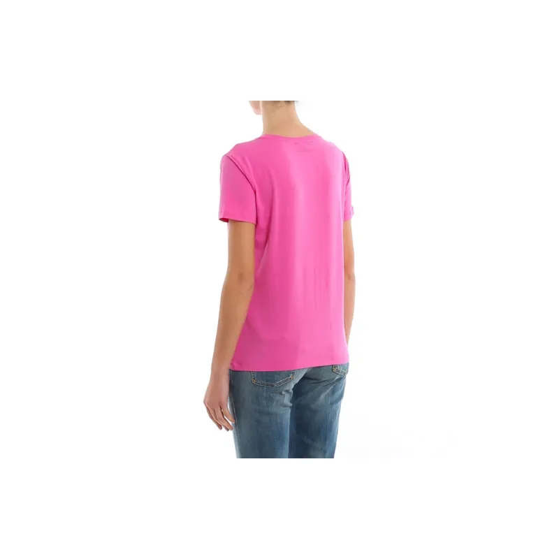 EMPORIO ARMANI T Shirts Women's Pink-2