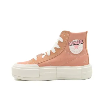 Converse All Star Anti Slip Wear Resistant High Top Canvas Shoes Unisex Light Orange