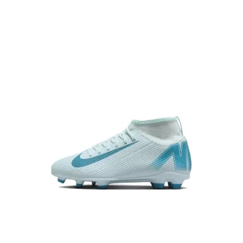 Nike Mercurial Superfly 10 Anti Slip Wear Resistant Mid Top Kids' Soccer Shoes Blue Kids'
