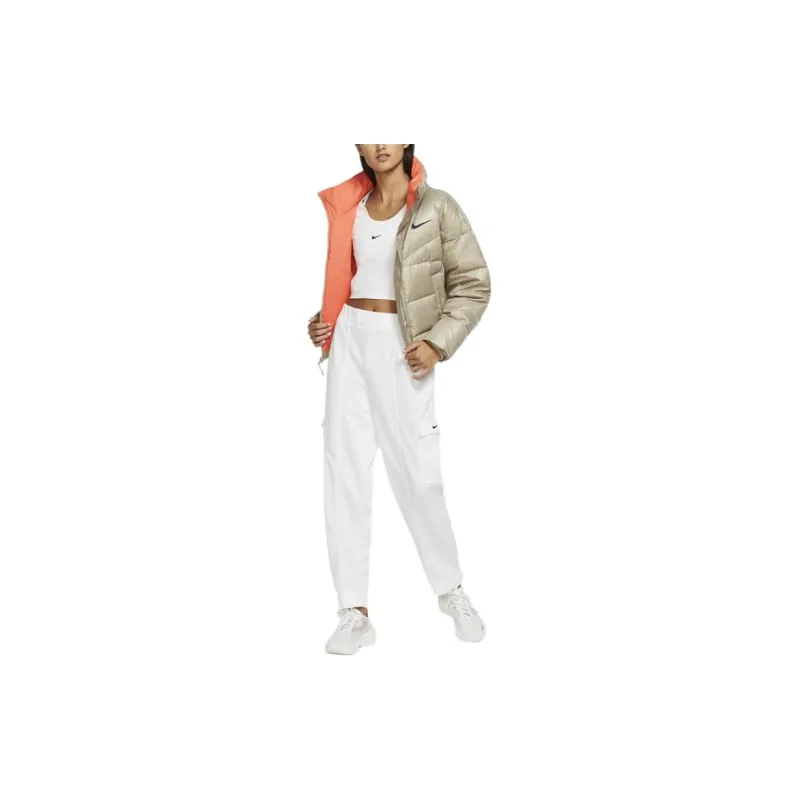 Nike Down Jackets Women's Silver-1