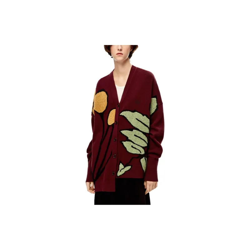 LOEWE Sweaters Women's Red-3