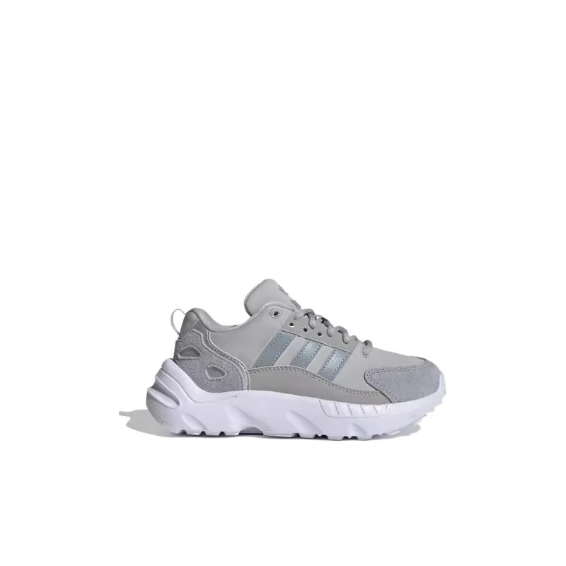 Adidas Originals ZX 22 Anti Slip Wear Resistant Kids Lifestyle Shoes Gray Kids'-1