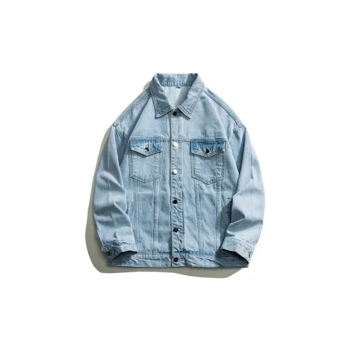 Jeep Denim Jackets Unisex Blue