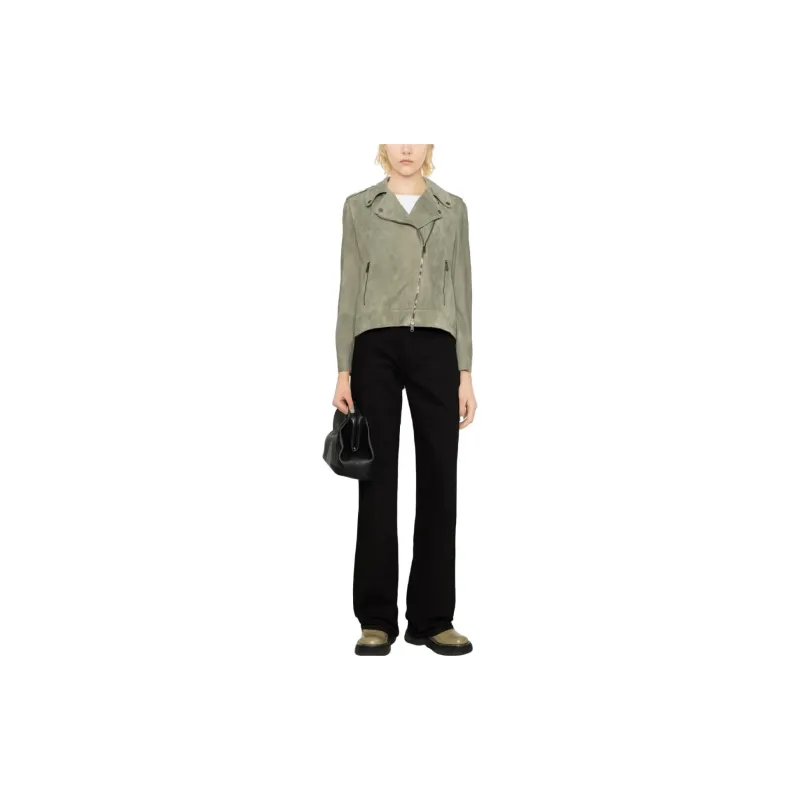 Brunello Cucinelli Biker Zipped Jacket-1