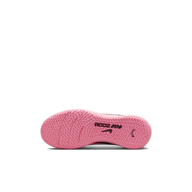 Nike Mercurial Vapor 15 Anti-Slip Wear-Resistant Low-Top Kids' Soccer Shoes Pink Black Kids'-4