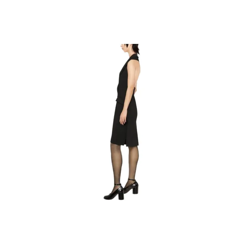 MM6 Maison Margiela Button Blazer Dress-3