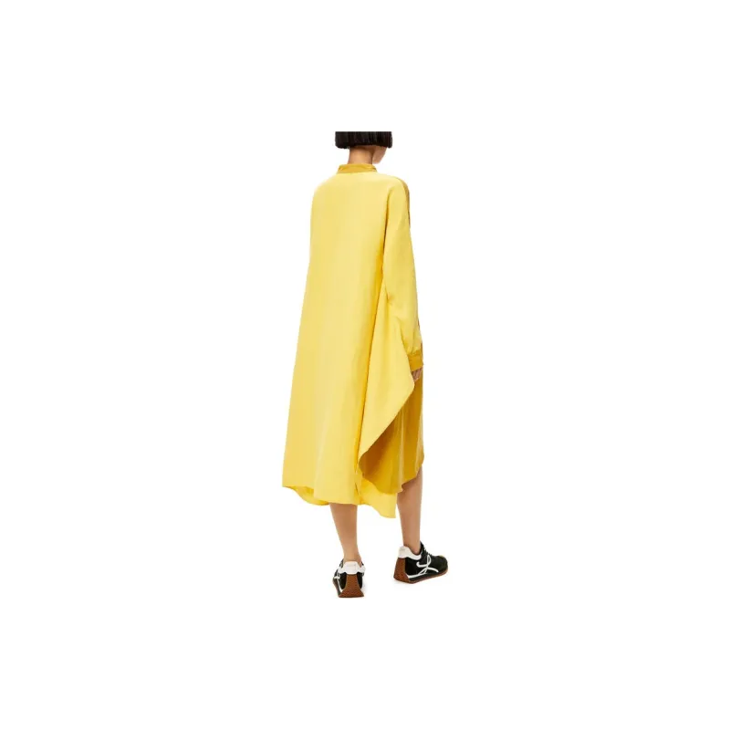 LOEWE Long Sleeved Dresses Women's Yellow-2