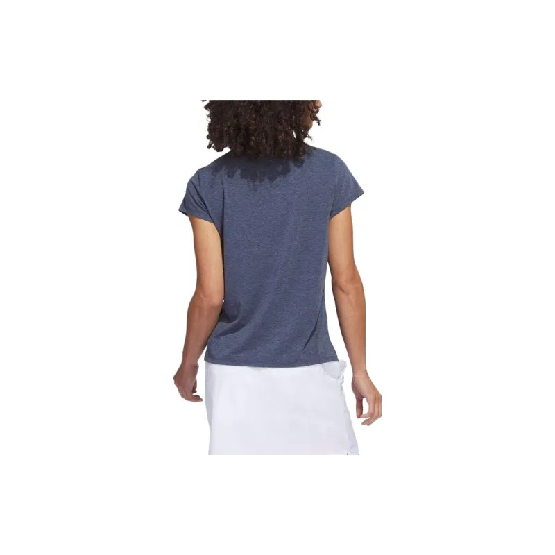 Adidas Polo Shirts Women's Marine Blue-2