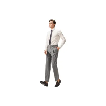 BY CREATIONS Casual Pants Men's Gray