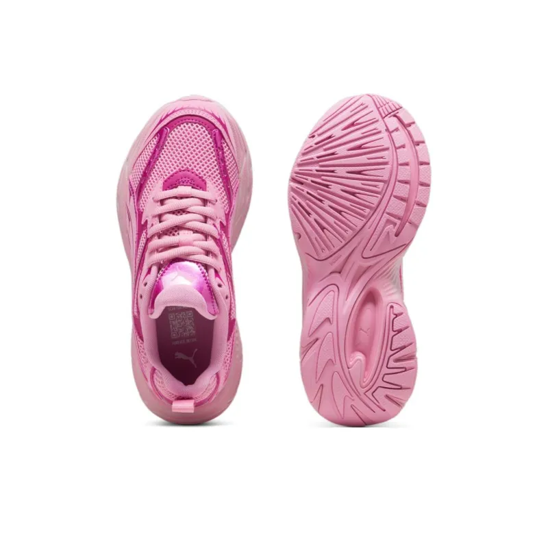 PUMA Morphic Anti Slip Wear Resistant Kids Lifestyle Shoes Pink Teenagers-4