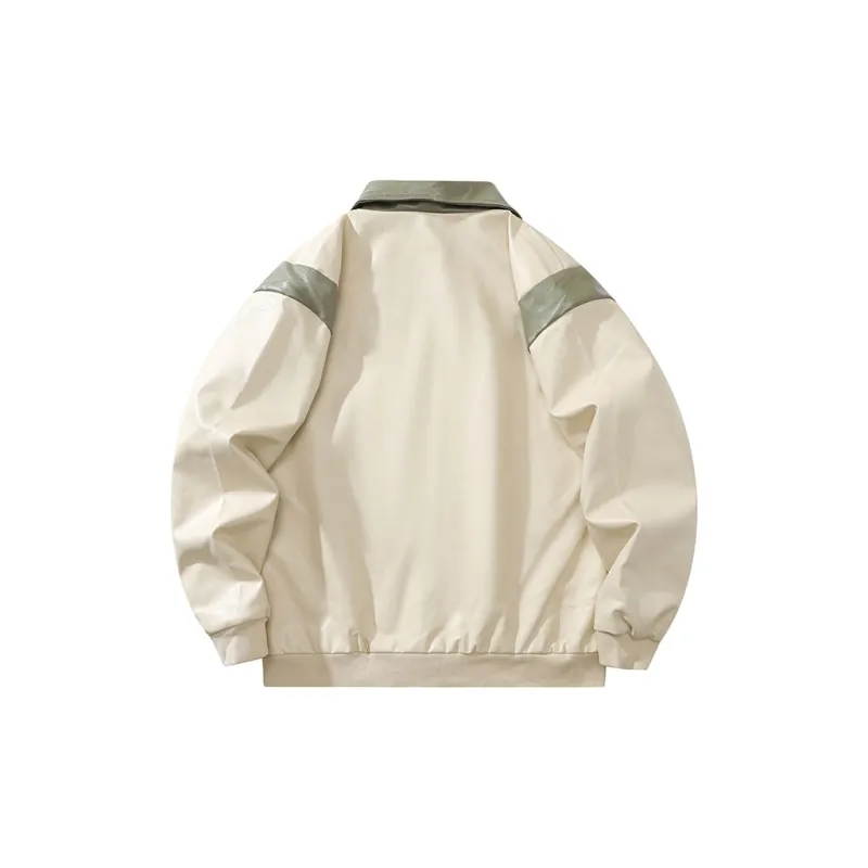 FAX FOR FMACM Leather Jacket Unisex-4