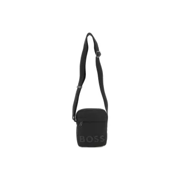 HUGO BOSS Nylon Crossbody Bag, Shoulder Bag Mini Men's Black