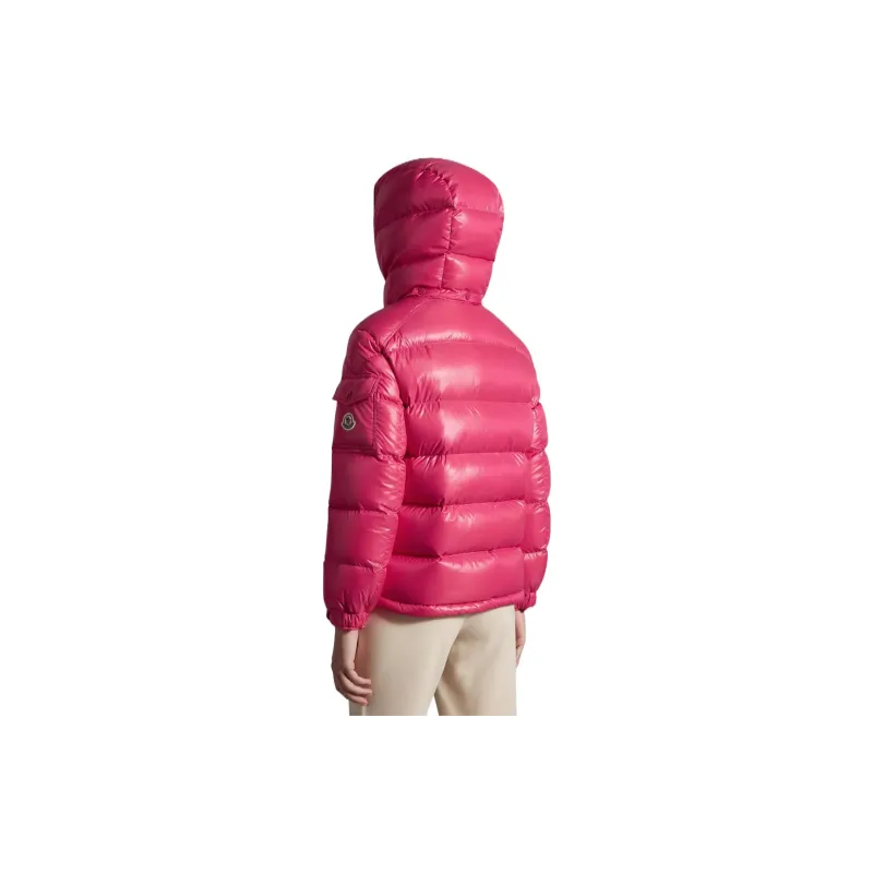 Moncler Mel Series Down Jackets Women's Peach Pink-2