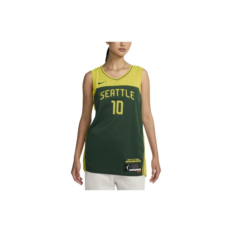 Nike Tank Tops Women's Green-4