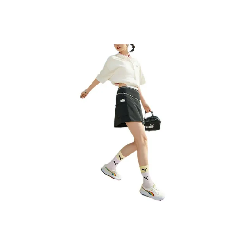 PUMA T-Shirts Women's White-2
