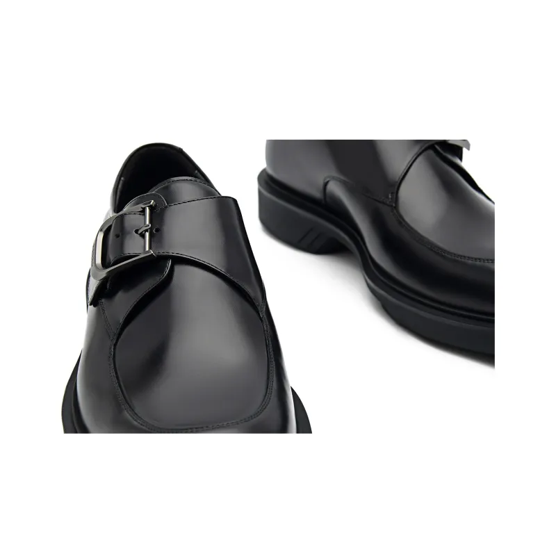 PEDRO Dress Shoes Men Low Top Black-4