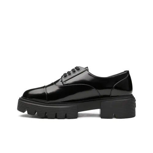 stuart weitzman Patent-leather Derby Shoes