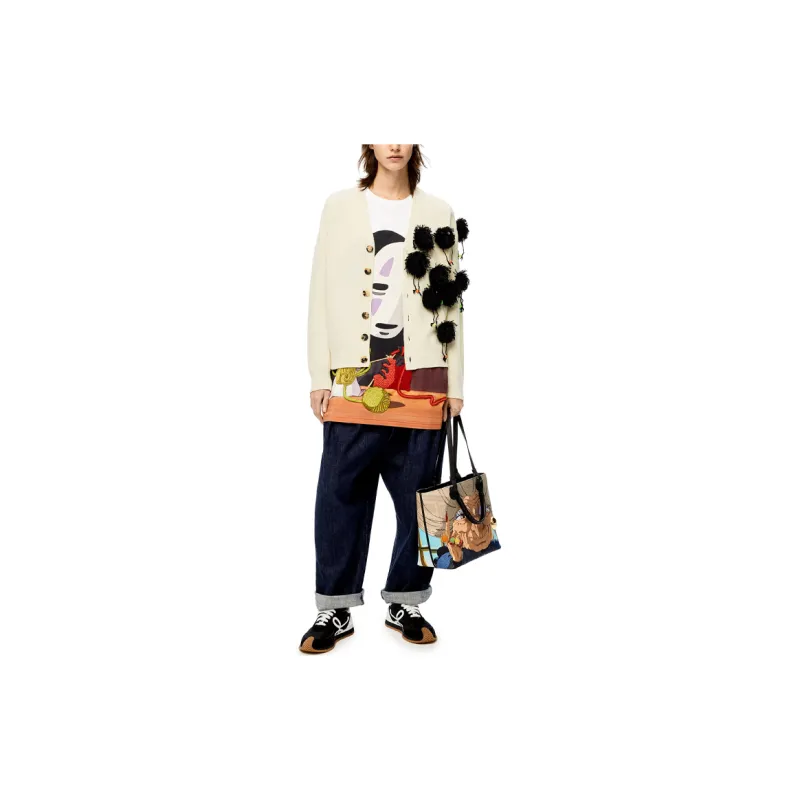 LOEWE Spirited Away Knitwear Women's Beige-1