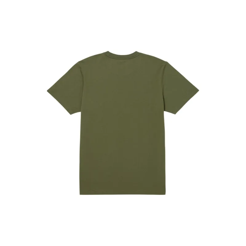 Vans T Shirts Men Olive Green-1