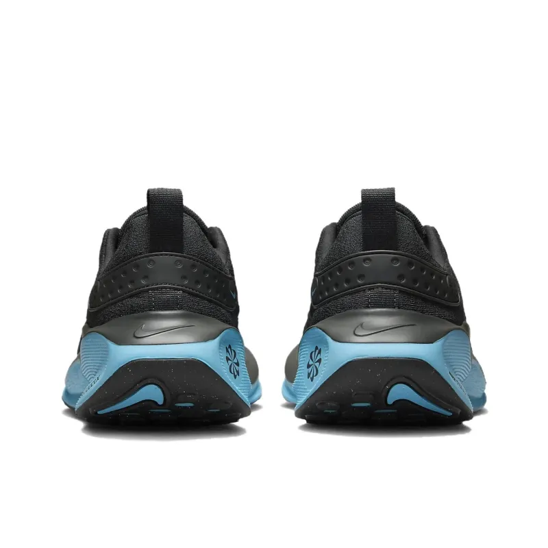 Nike INFINITY RUN 4 Anti Slip Wear Resistant Low Top Running Shoes Men's Black-3