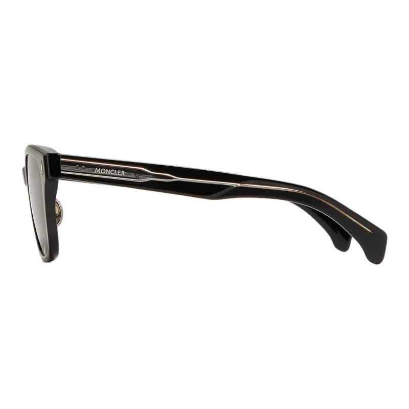 Moncler Acetate Square Sunglasses Unisex Black-0