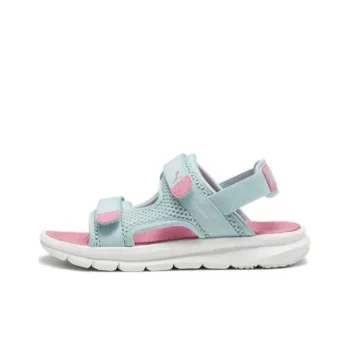 PUMA Evolve SANDAL Slip Resistant, Abrasion Resistant, Breathable Children's Sandals Blue Pink Teenagers