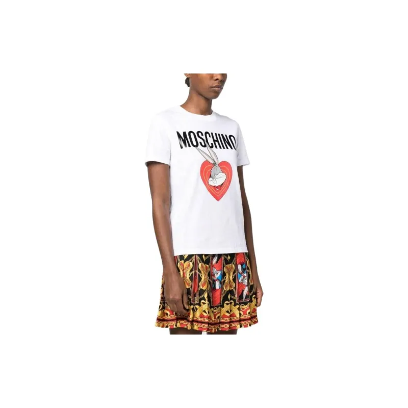MOSCHINO T Shirts Women's White-3