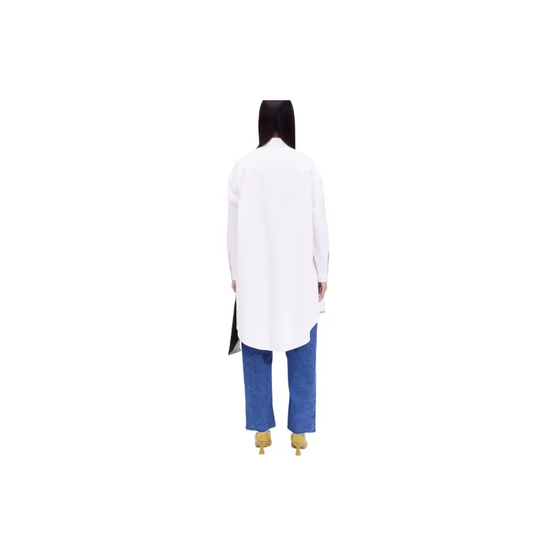 MM6 Maison Margiela Shirts Women's White-2
