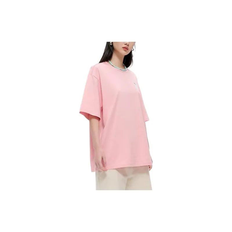 FILA FUSION T Shirts Women's Youth Pink-4