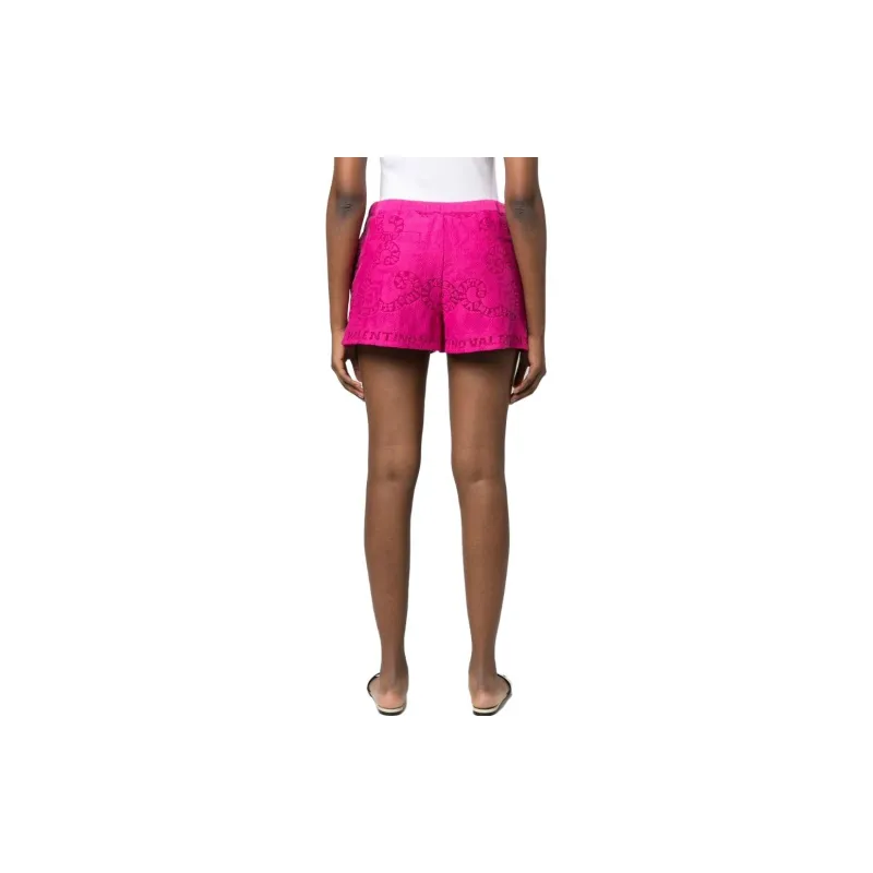 Valentino Casual Shorts Women's Pink-1