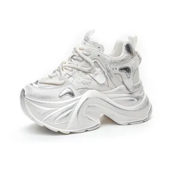 Shoe Cabinet Floral Language Low Top Chunky Sneakers Women's