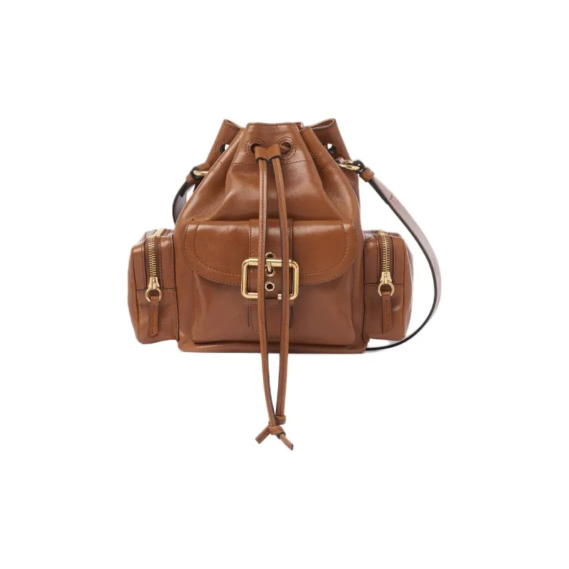 Chloe Cow Leather Bucket Bags Crossbody Bag Shoulder Bag Regular Women's Clay Brown-0
