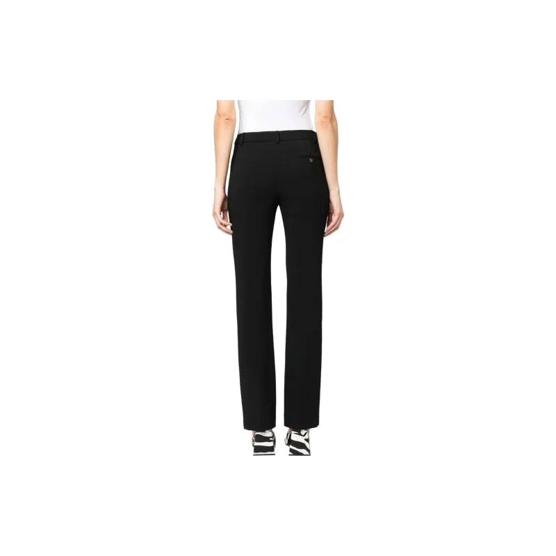 MOSCHINO Mid rise Straight leg Trousers-3
