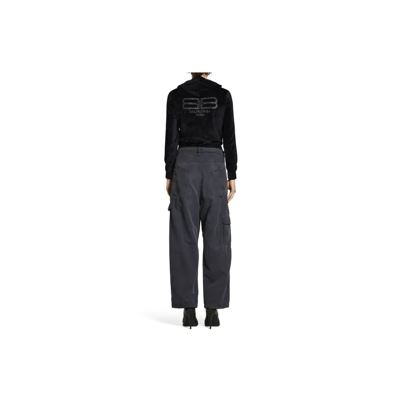 Balenciaga Jeans Women's Black-4