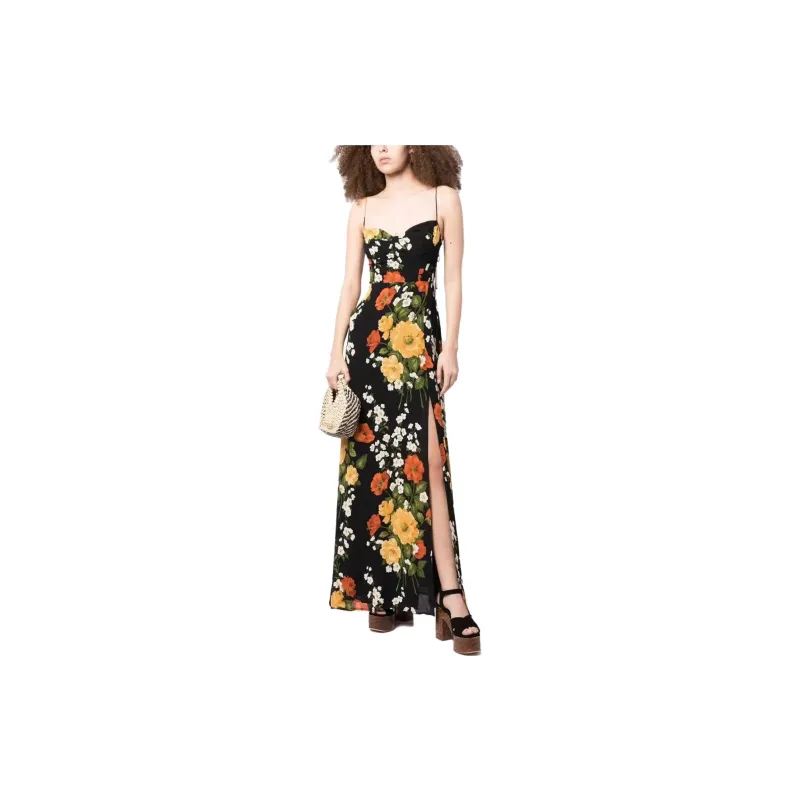 Reformation Sleeveless Dresses Women's Black-1