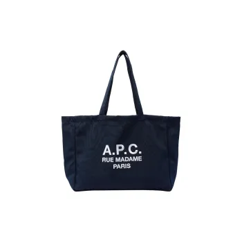 A.P.C Logo Printed Tote Bag