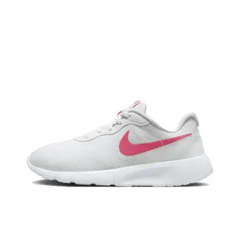 Nike Tanjun EasyOn Anti Slip Wear Resistant Low Top Kids Lifestyle Shoes White Pink Teenagers
