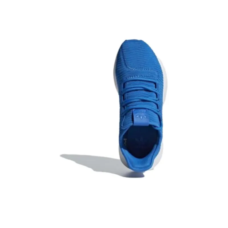 Adidas Anti Slip Wear Resistant Low Top Kids' Running Shoes Blue Teenagers-4