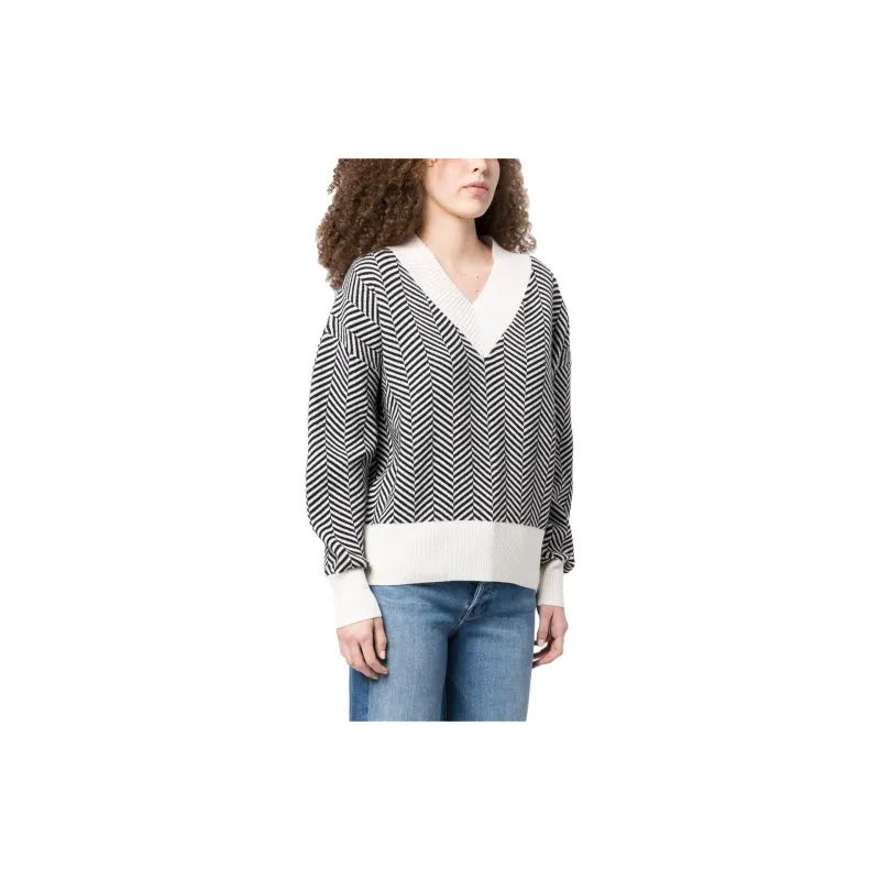 BARBOUR Sweaters Women's Black/White-1