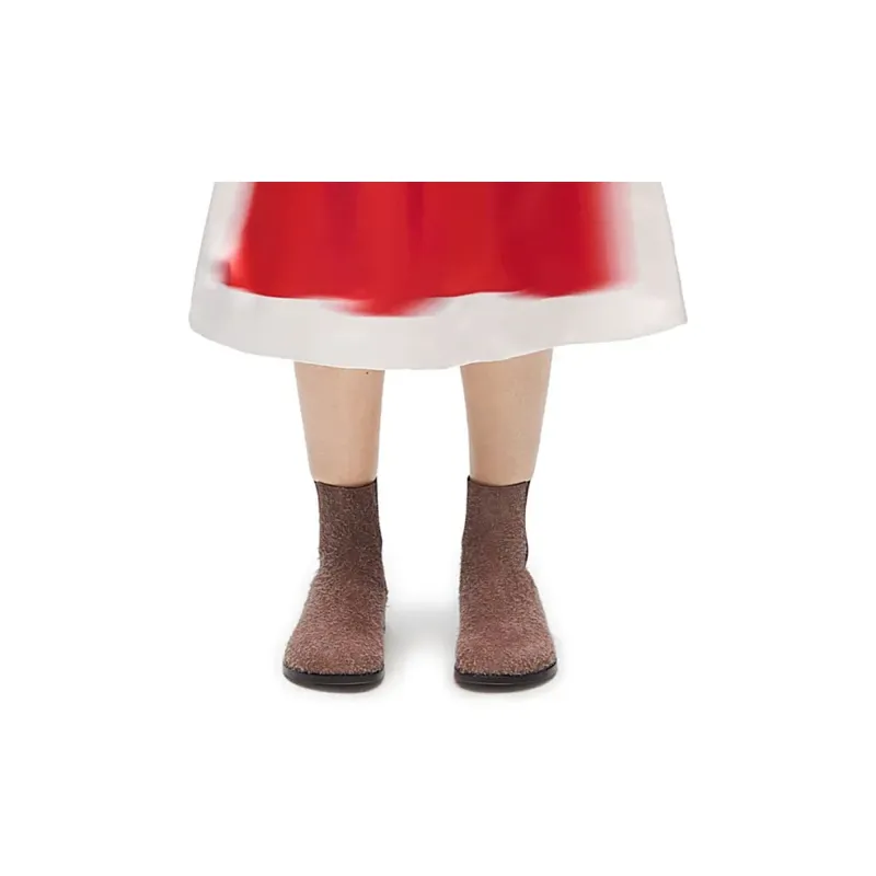 LOEWE Blurred Print Dress 'Red/White'-3