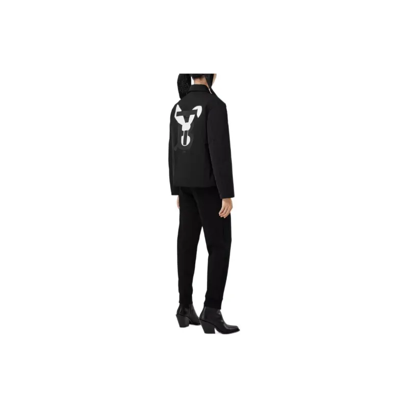Burberry SS23 The Year Of The Rabbit Jackets Women's Black-3