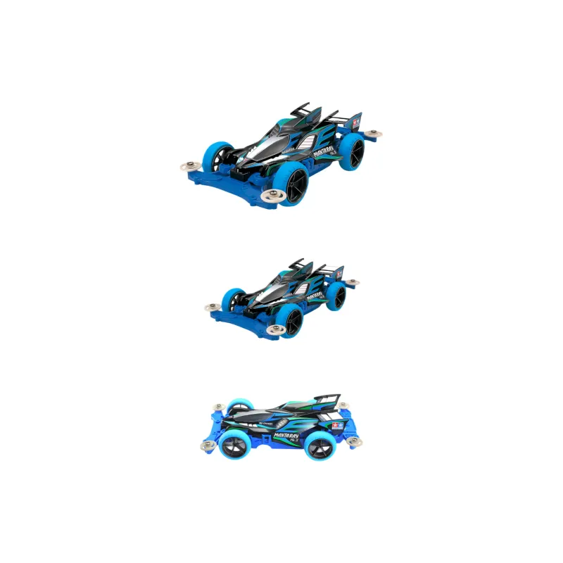 Tamiya Mini 4WD Car, Batray Mk.II Model Kits Black Special Version-3