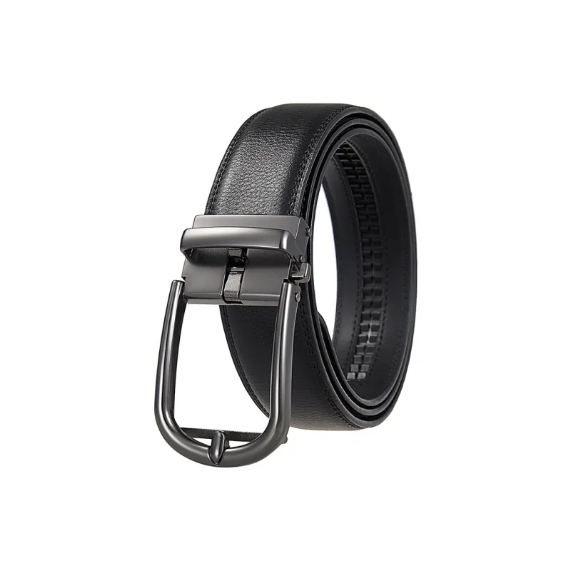 Yalu Preferred Cow Split Leather Belts Men's 3.5CM-0