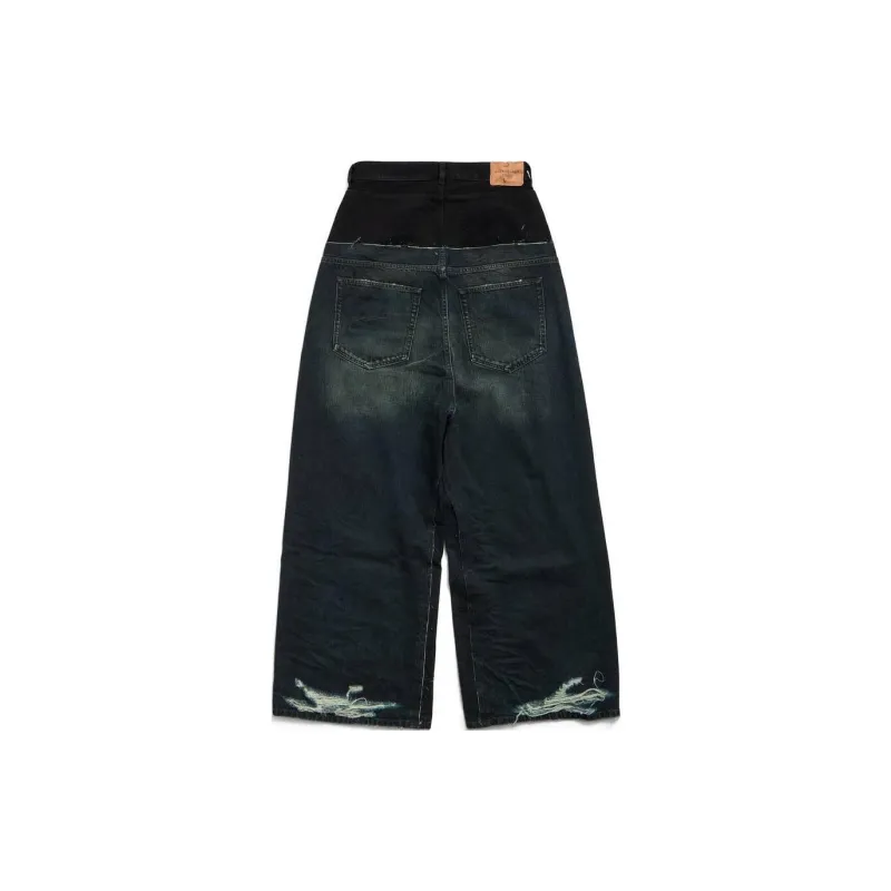 Balenciaga Jeans Loose Fit Unisex Black-1