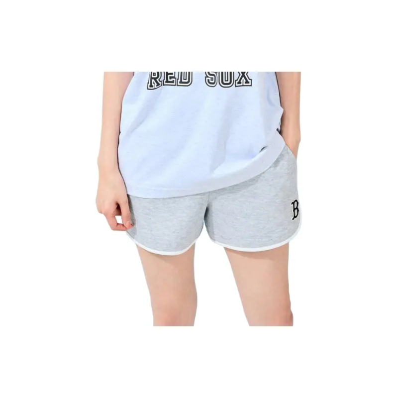 MLB Casual Shorts Women's Mixed Color Gray-3