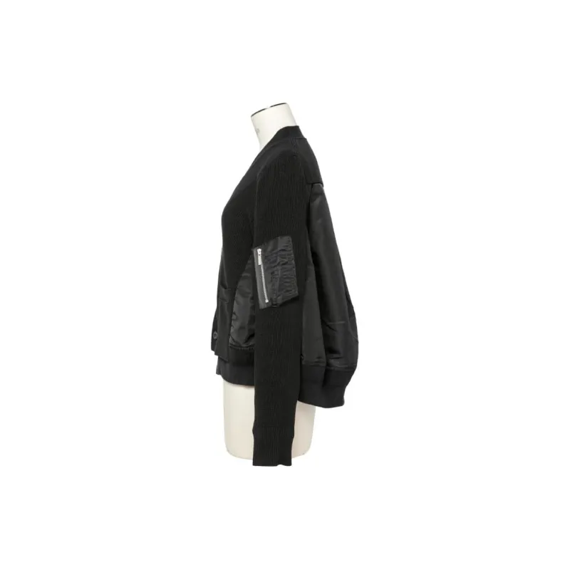 Sacai Paneled Cardigan-2
