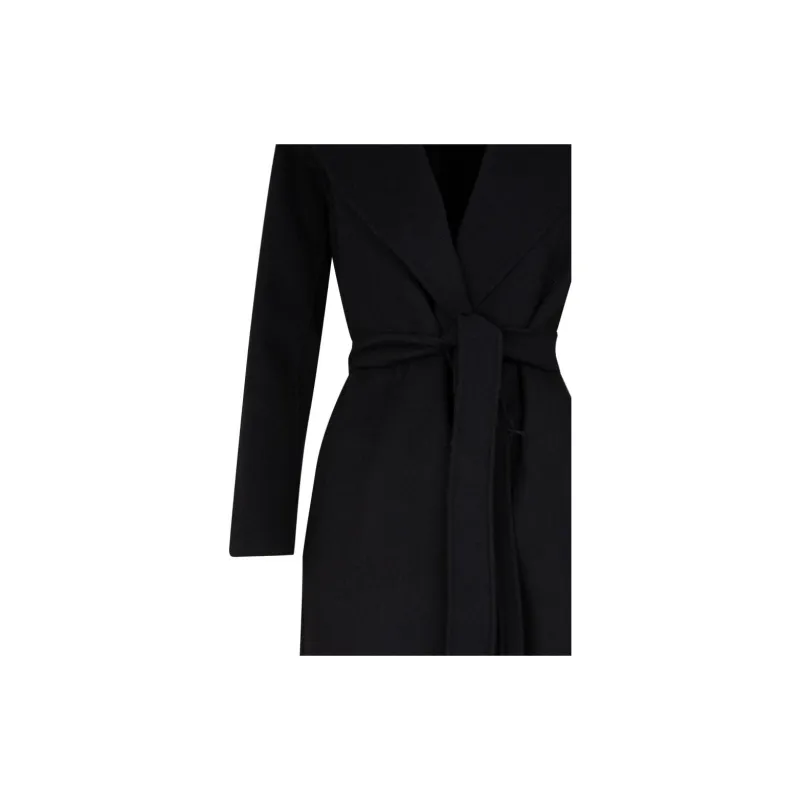 'S MAX MARA Nina Belted Long Sleeved Coat-4